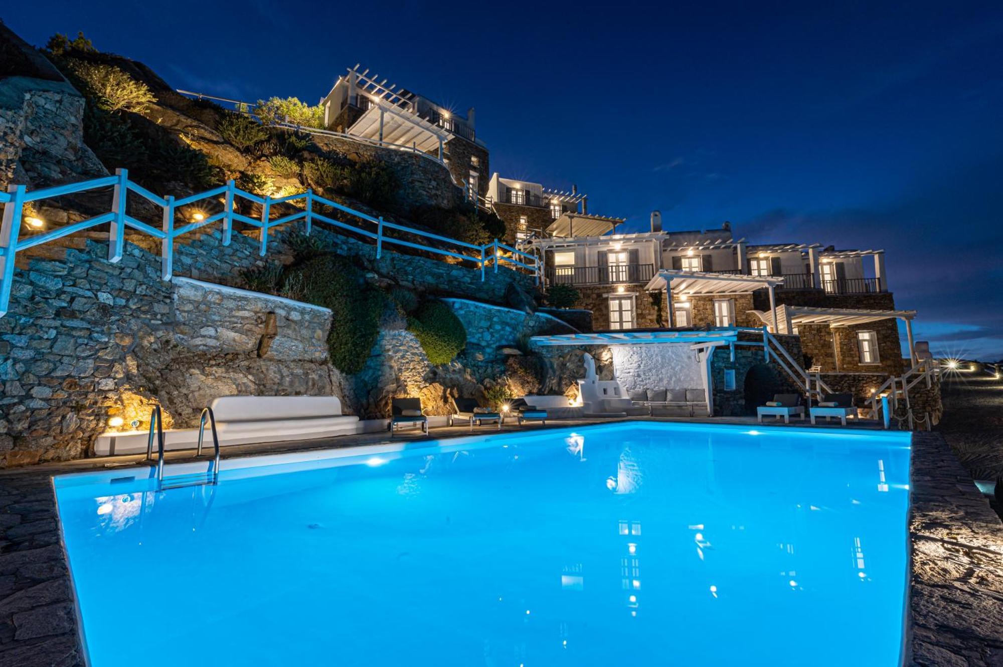 Villa Thelgo Mykonos Псару Екстериор снимка