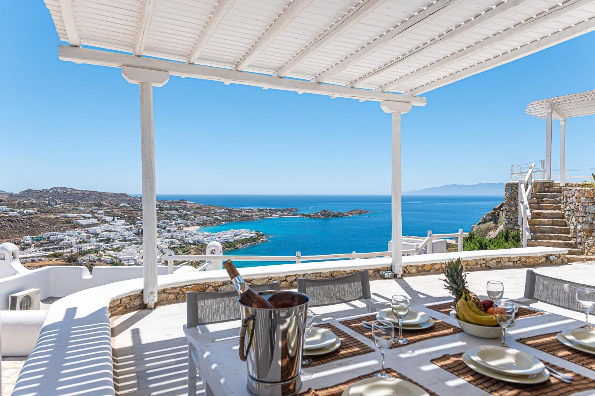 Villa Thelgo Mykonos Псару Екстериор снимка